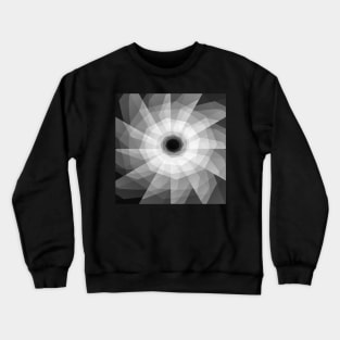 Rotation Abstract Digital Art Crewneck Sweatshirt